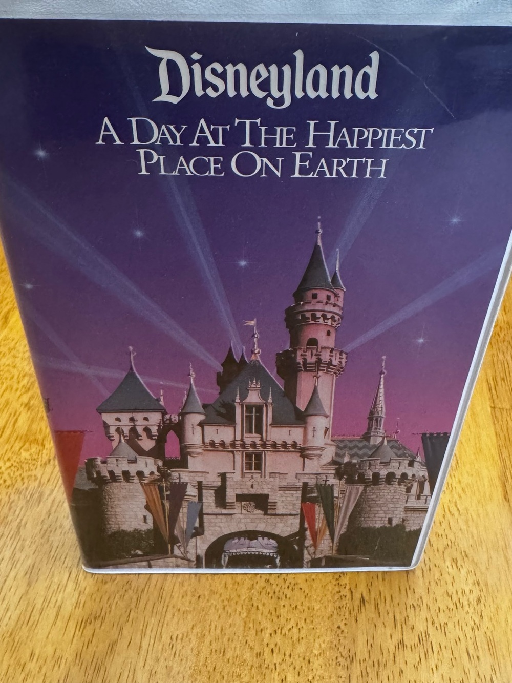 Vintage 1993 Disneyland: A Day At The Happiest Place On Earth VHS Souvenir Tape